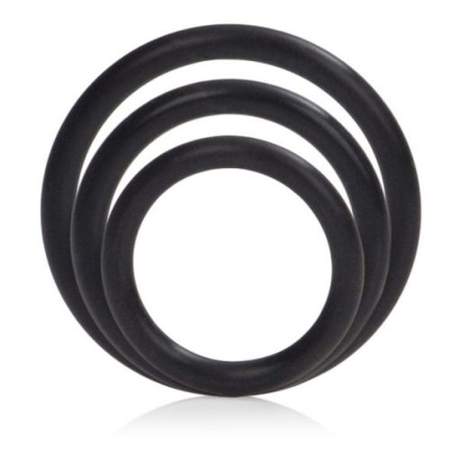 Silicone Support Rings Black 3 Pack second