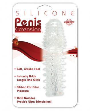 Silicone penis extension second
