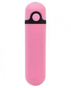 Simple & True Rechargeable Vibrating Bullet Pink main