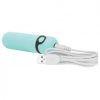 Simple & True Rechargeable Vibrating Bullet Teal Blue second