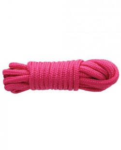 Sinful 25 Feet Nylon Rope Pink main