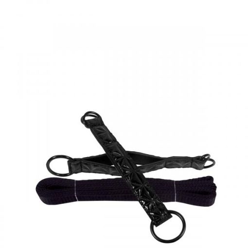 Sinful Bed Restraint Straps Black main