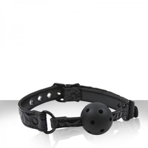 Sinful Black Ball Gag main