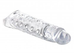 Size Matters 3 Inches Extender Penis Sleeve Clear main