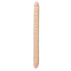 Slim Jim Duo 17"  Veined Double Dong - Beige main