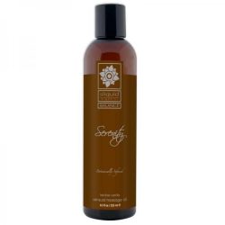 Sliquid Organics Serenity Massage Oil 4.2 oz- Tahitian Vanilla main