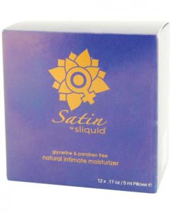 Sliquid Satin Cubes natural intimate moisturizer main