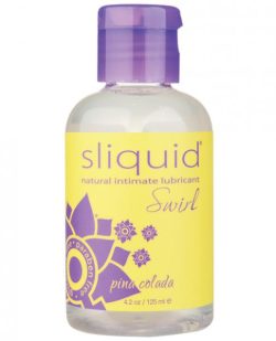 Sliquid Swirl Lubricant Pina Colada 4.2oz Bottle main