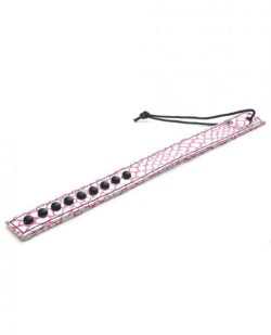 Spartacus Faux Leather Paddle Pink main