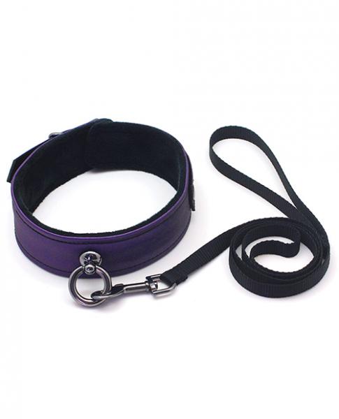 Spartacus galaxy legend collar & leash purple main