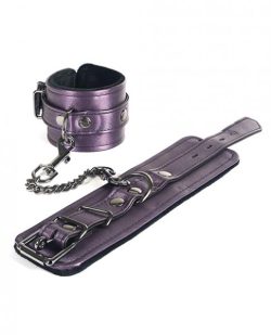 Spartacus Galaxy Legend Faux Leather Ankle Restraints Purple main