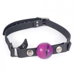 Spartacus Nickel Free Hardware Small Silicone Ball Gag Black O/S main