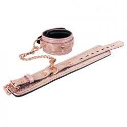 Spartacus Wrist Restraints Leather Lining Pink main