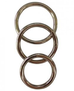 Sportsheets Metal O Ring Pack of 3 Rings main