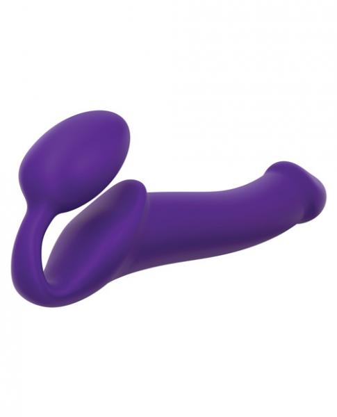 Strap on me bendable strapless strap on large purple second