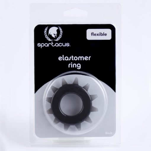 Stud Elastomer C Ring - Black second