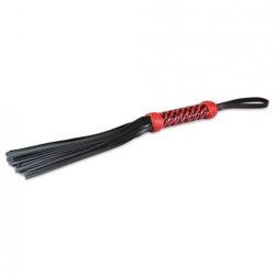 Sultra 16 inches Lambskin Twisted Grip Flogger Black