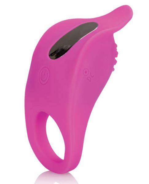 Teasing enhancer ring silicone rechargeable pink main