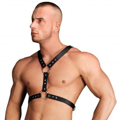 Thanos Chest Centerpiece Black Body Harness O/S main