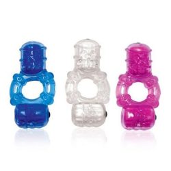 The Big O 2 Vibrating Couples Ring Assorted Colors main