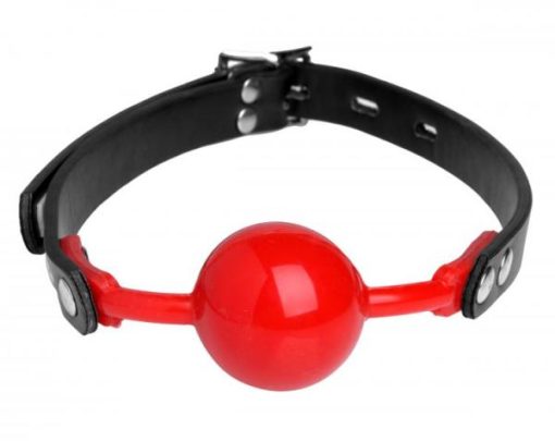 The Hush Gag Comfort Ball Gag Red main