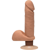 The Perfect D Vibrating Dildo 7 Inch Caramel Tan main