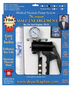 The original male enlargement pump system 2" main