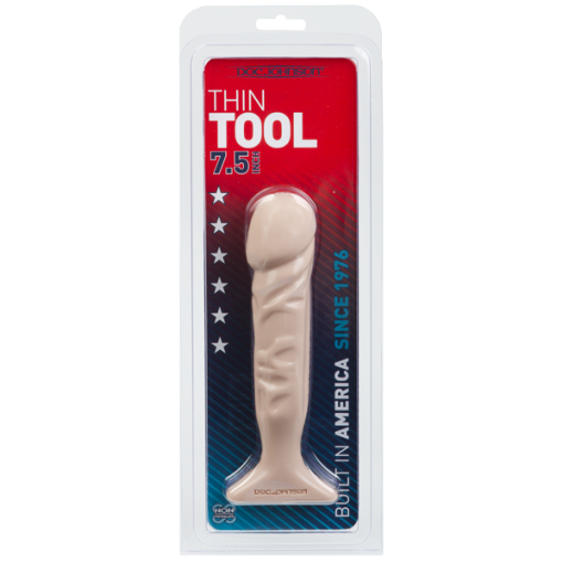 Thin tool 7.5in x 1.5in white second