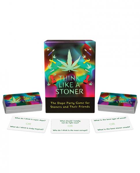 Think Like A Stoner The Dope Party Game For Stoners & Their Friends