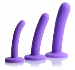 Tri-Play 3 Piece Silicone Dildo Set main