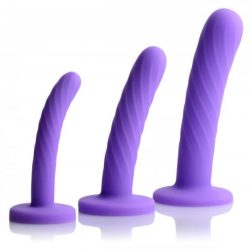 Tri-Play 3 Piece Silicone Dildo Set main