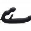 Tri-Volver 7X Vibrating Strapless Strap On Black main