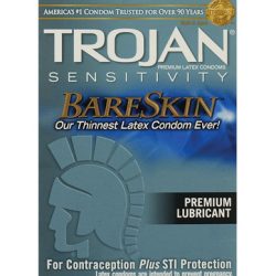 Trojan bare skin condoms - box of 10 main