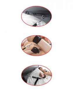 Ultimate Bed Restraint System Black main