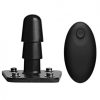 Vac-U-Lock Accessory Vibrating Plug with Remote Snaps Black main