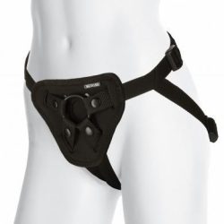 Vac-U-Lock Platinum Luxe Harness With Plug Black main