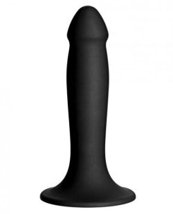 Vac-U-Lock Smooth Silicone Dong Attachment Black main