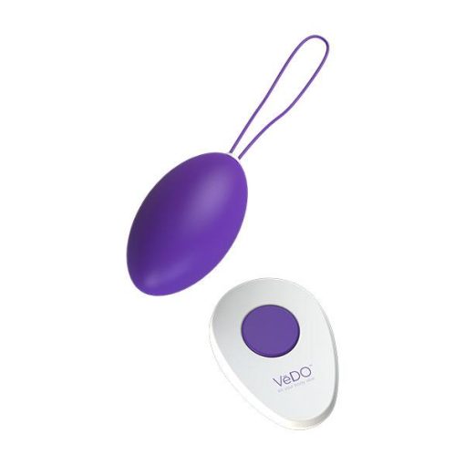 Vedo Peach Rechargeable Egg Vibe Into You Indigo main