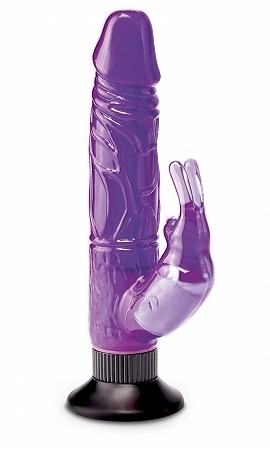 Waterproof bunny wall bangers purple vibrator main