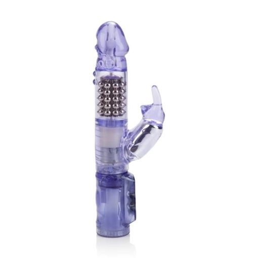 Waterproof Jack Rabbit Vibrator - Purple second