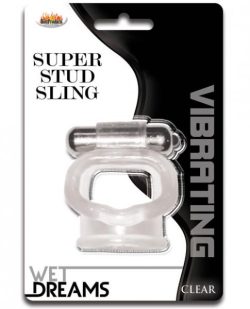 Wet Dreams Super Stud Sling Clear main