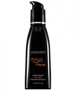 Wicked Aqua Heat Warming Water Based Lubricant 4oz main