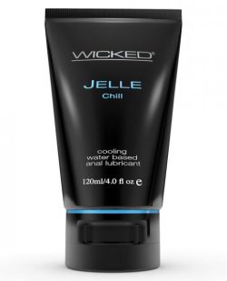 Wicked Jelle Cooling Anal Gel Lubricant 4oz Tube main