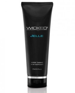 Wicked Jelle Water Based Anal Lubricant 8oz main