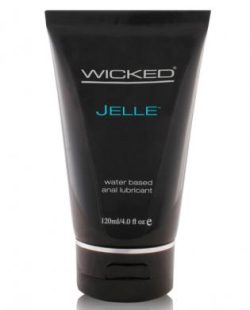 Wicked sensual care collection fragrance free 4oz anal gel lubricant - main