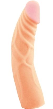 X5 7. 5 inches dildo with flexible spine beige main