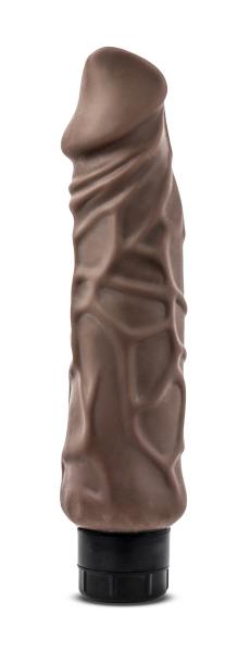 X5 Realistic Hard On 9 inches Vibrating Dildo - Brown main