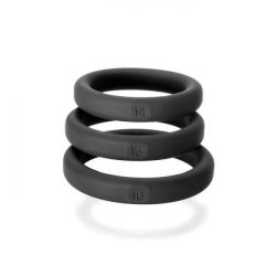 Xact-Fit Cockring 3 Ring Kit S/M Black main