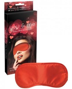 You & Me Silky Red Blindfold main