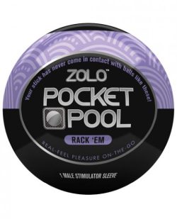 Zolo Pocket Pool Rack Em Purple Sleeve main